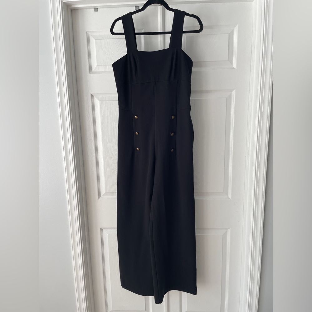 Chic wide leg overalls
